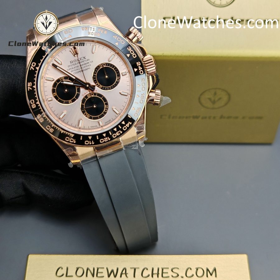 Rolex Super Clone Watches 1:1  Daytona Rose Gold M126515ln-0006 4131 Movement - Image 4