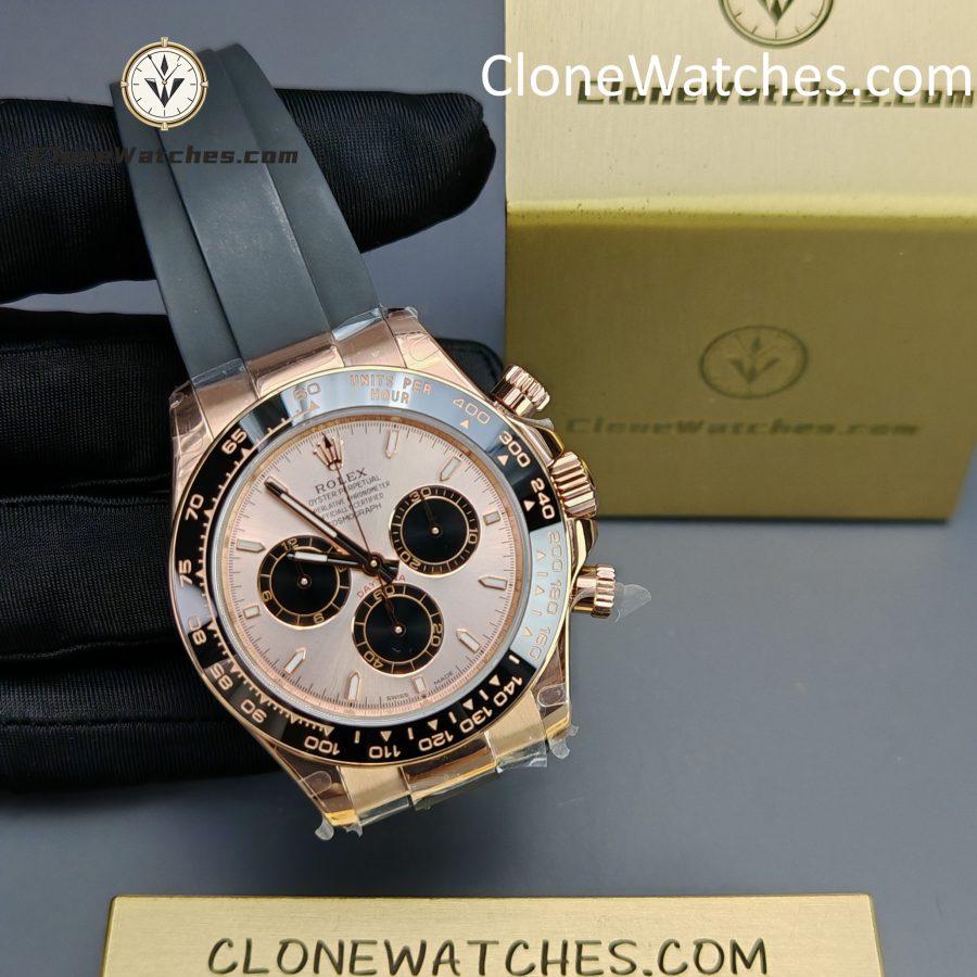 Rolex Super Clone Watches 1:1  Daytona Rose Gold M126515ln-0006 4131 Movement - Image 5