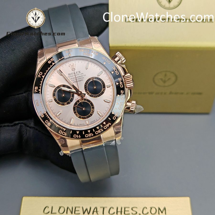Rolex Super Clone Watches 1:1  Daytona Rose Gold M126515ln-0006 4131 Movement - Image 6