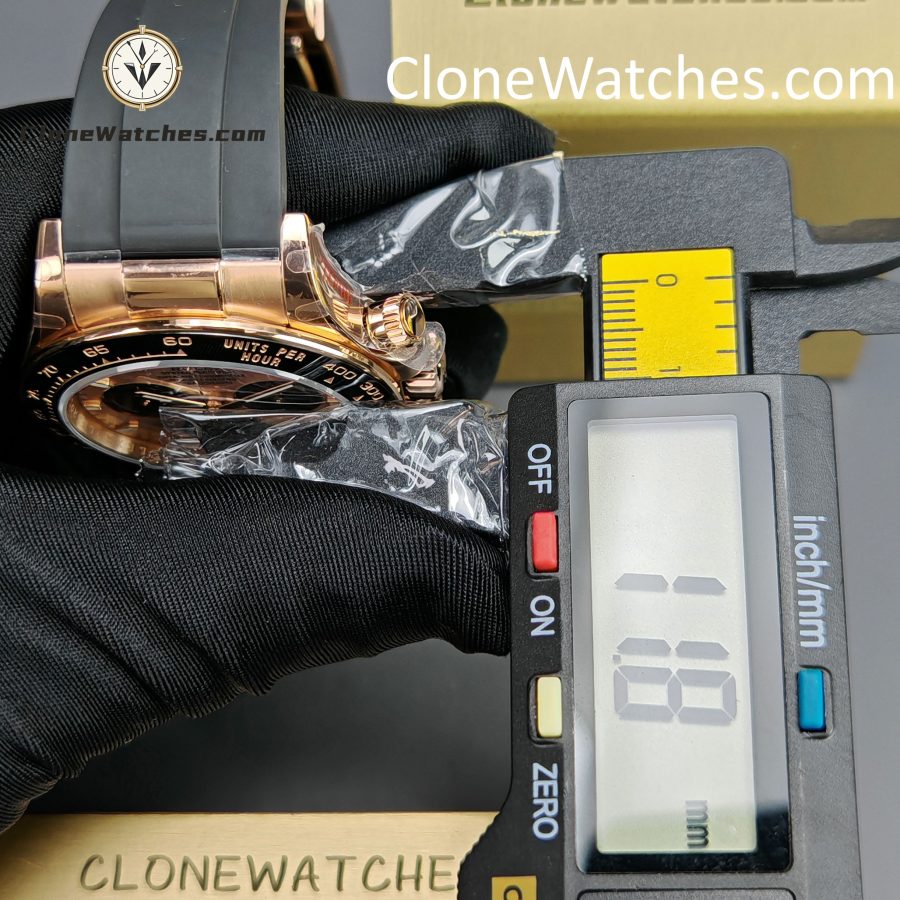 Rolex Super Clone Watches 1:1  Daytona Rose Gold M126515ln-0006 4131 Movement - Image 15