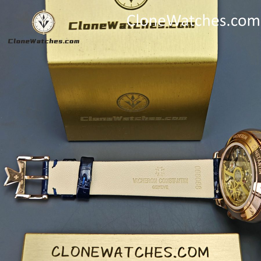 Vacheron Constantin Super Clone Watches 1:1 Égérie Moon Phase 8005F/000R-B498 White Dial - Image 10