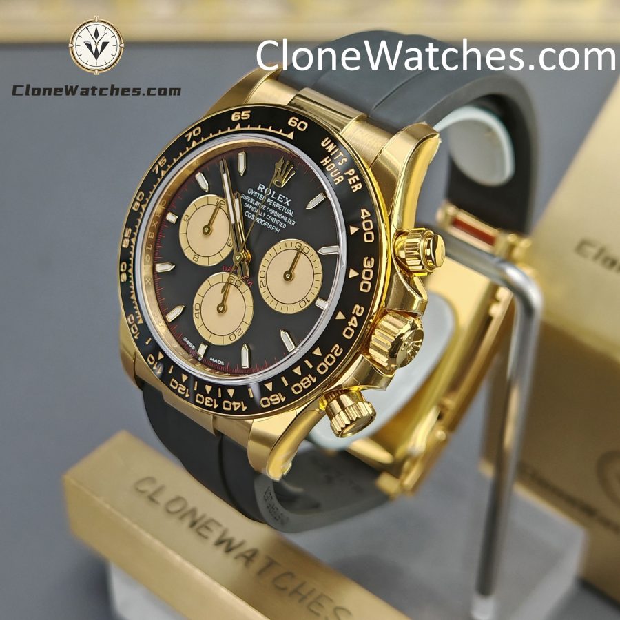 Rolex Super Clone Watches 1:1 Daytona18K Gold M126518ln-0004 4131 Movement - Image 3