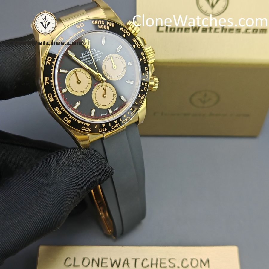 Rolex Super Clone Watches 1:1 Daytona18K Gold M126518ln-0004 4131 Movement - Image 4