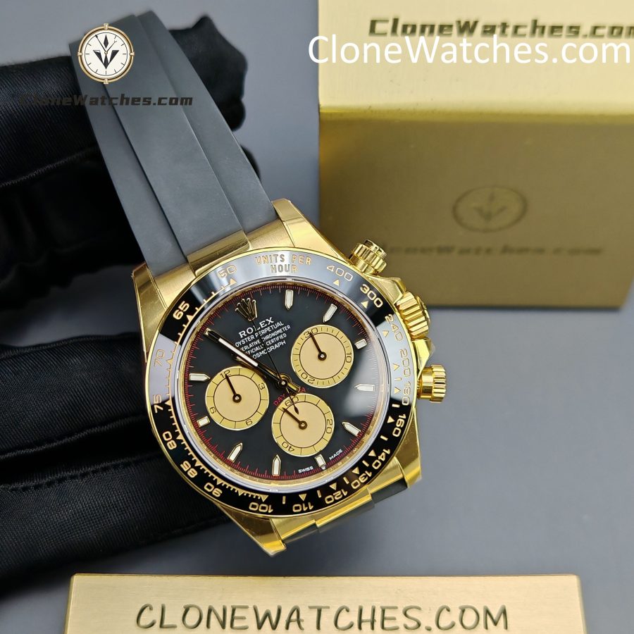 Rolex Super Clone Watches 1:1 Daytona18K Gold M126518ln-0004 4131 Movement - Image 5