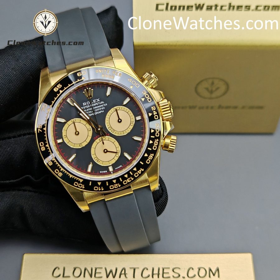 Rolex Super Clone Watches 1:1 Daytona18K Gold M126518ln-0004 4131 Movement - Image 6