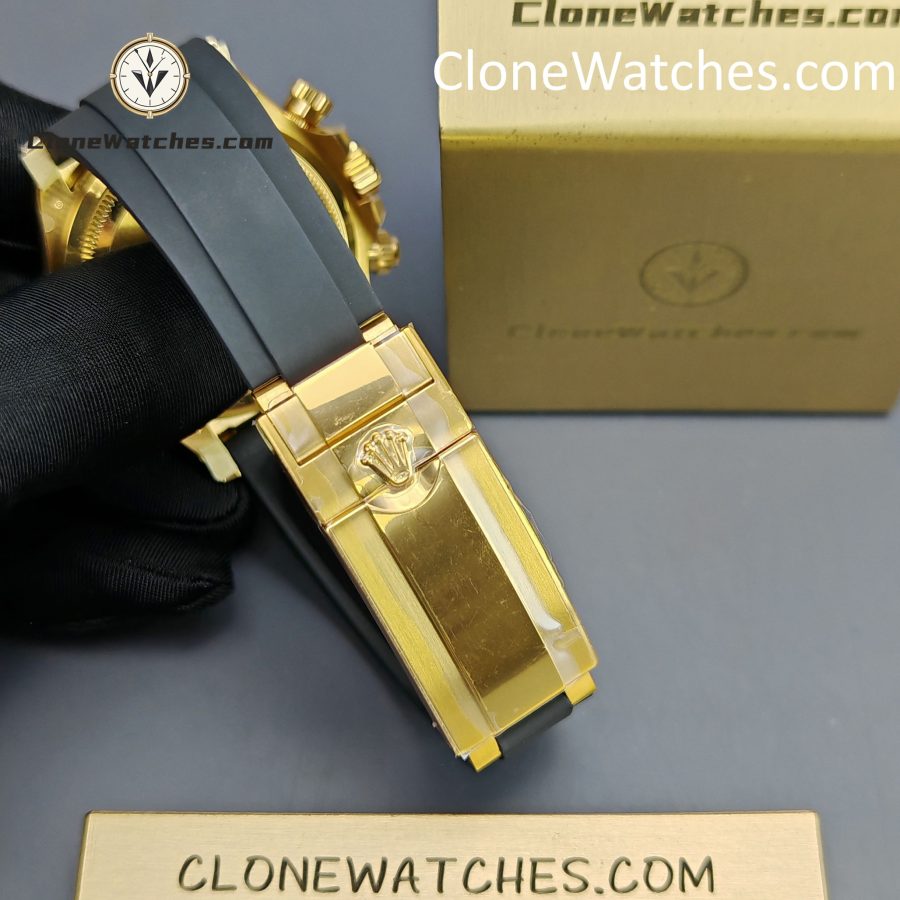 Rolex Super Clone Watches 1:1 Daytona18K Gold M126518ln-0004 4131 Movement - Image 7