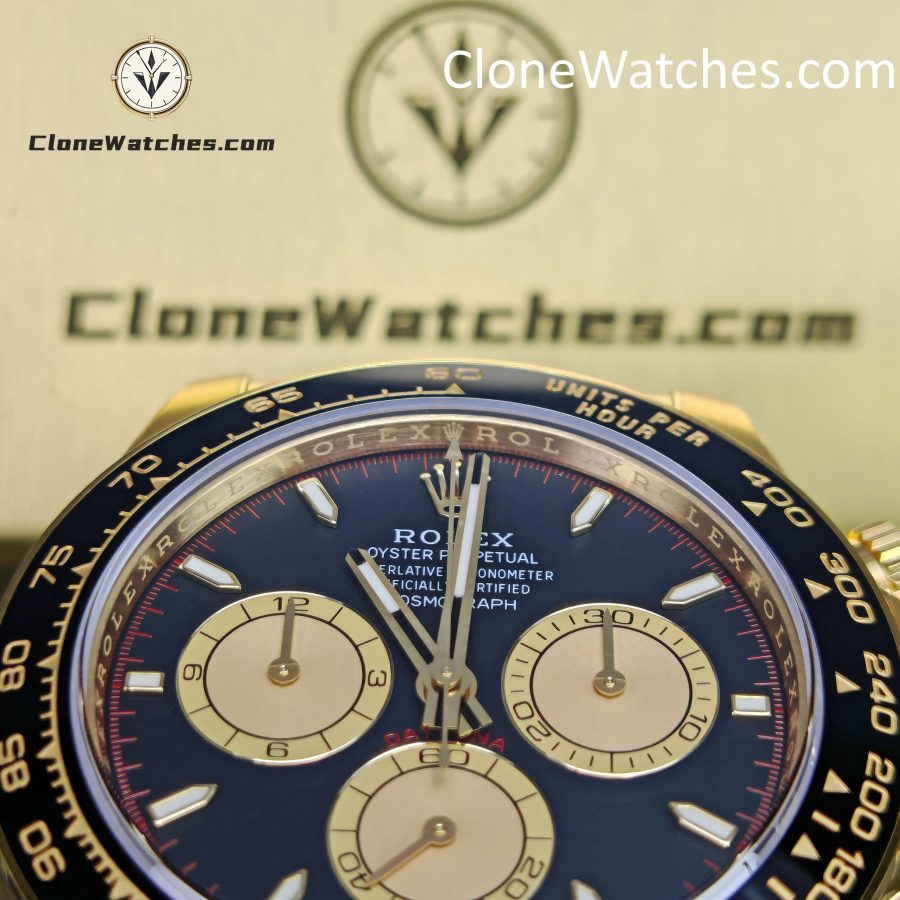 Rolex Super Clone Watches 1:1 Daytona18K Gold M126518ln-0004 4131 Movement - Image 14