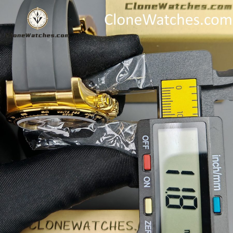 Rolex Super Clone Watches 1:1 Daytona18K Gold M126518ln-0004 4131 Movement - Image 15