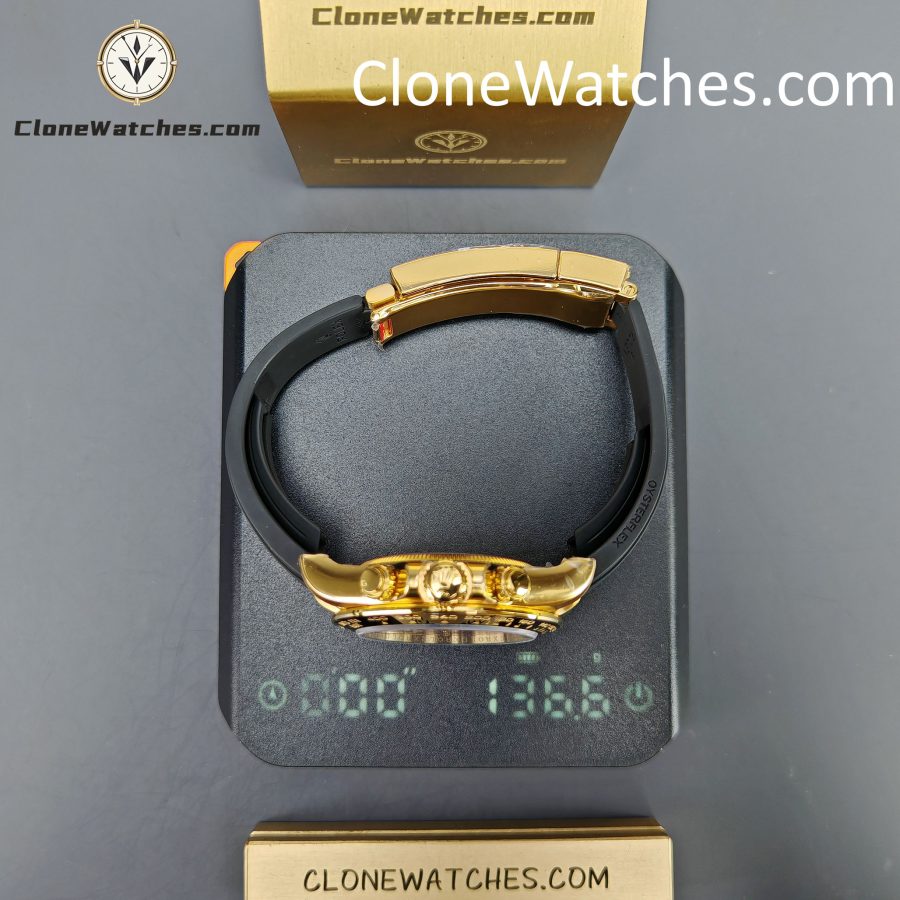 Rolex Super Clone Watches 1:1 Daytona18K Gold M126518ln-0004 4131 Movement - Image 16