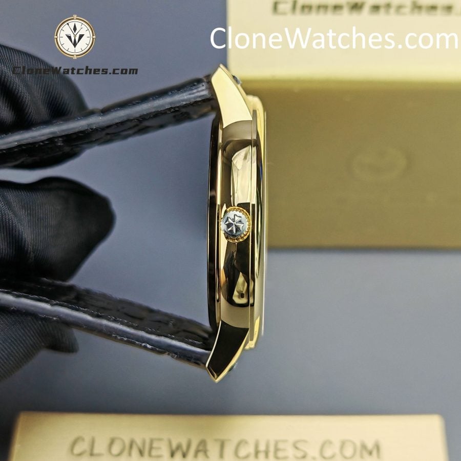 Vacheron Constantin Super Clone Watches 1:1 Patrimony Gold 85180/000J-9231 White Dial - Image 6