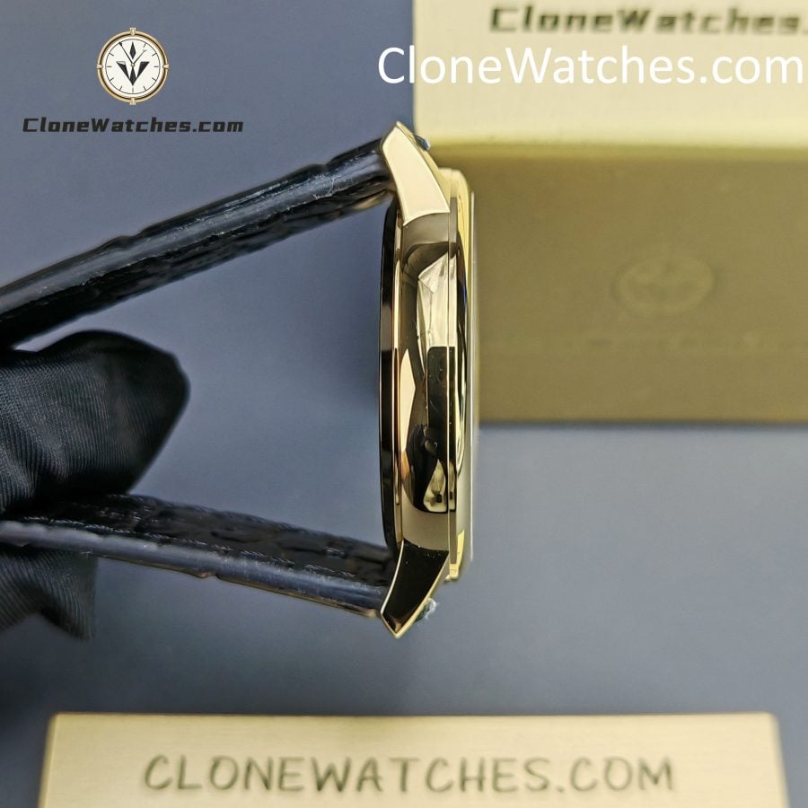 Vacheron Constantin Super Clone Watches 1:1 Patrimony Gold 85180/000J-9231 White Dial - Image 7