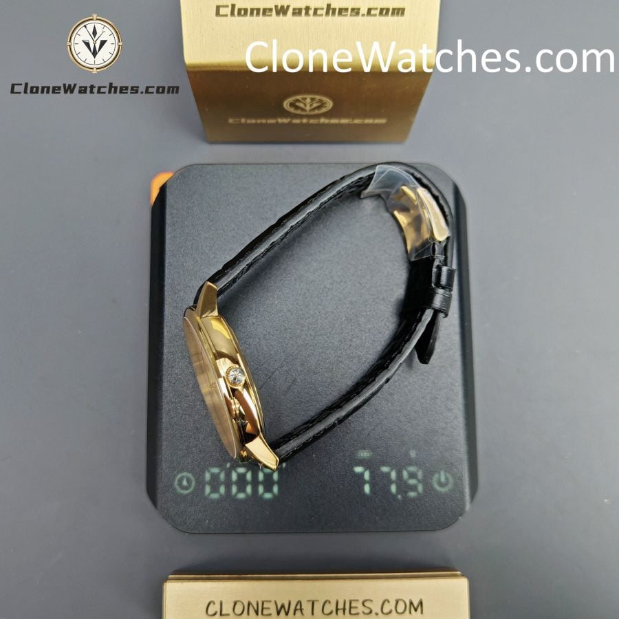 Vacheron Constantin Super Clone Watches 1:1 Patrimony Gold 85180/000J-9231 White Dial - Image 15