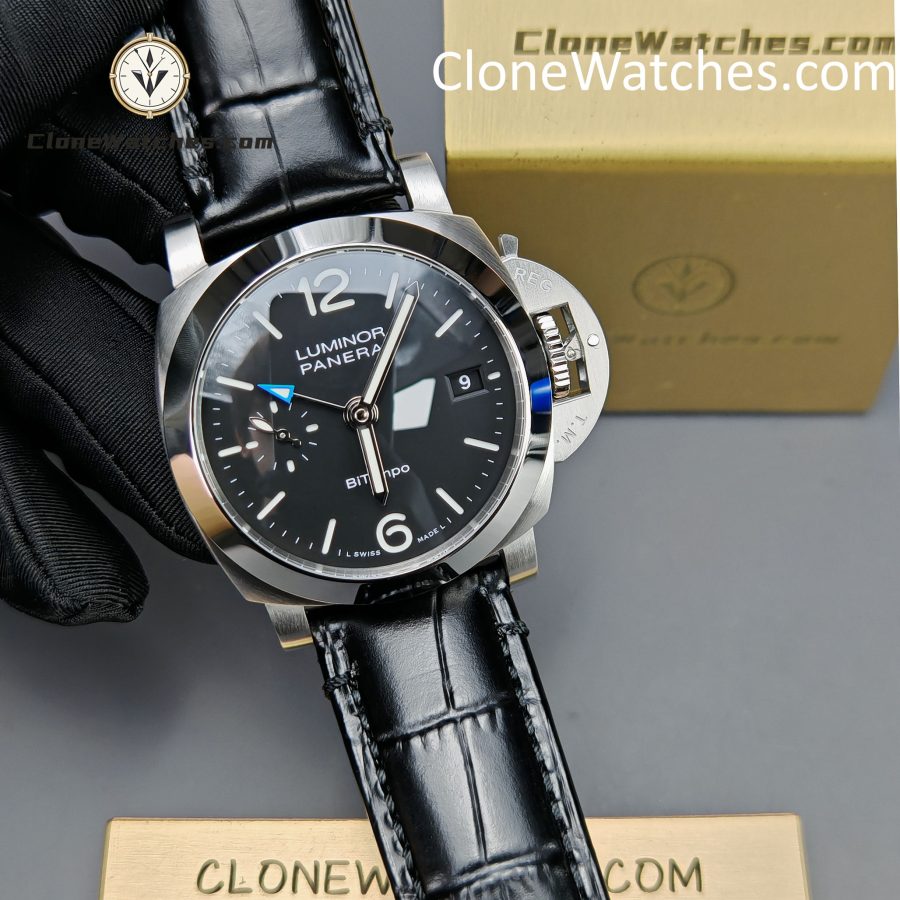 Panerai Super Clone Watches 1:1 Luminor Quaranta BiTempo PAM01365 - Image 4