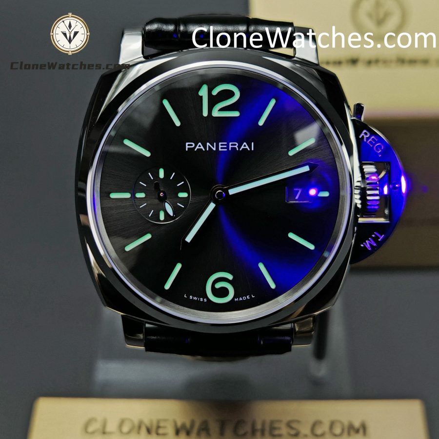 Panerai Super Clone Watches 1:1 Luminor Due PAM01250 Grey Dial - Image 2