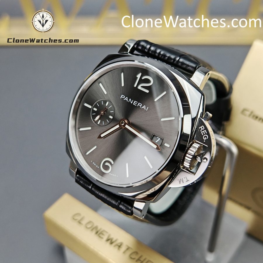 Panerai Super Clone Watches 1:1 Luminor Due PAM01250 Grey Dial - Image 3