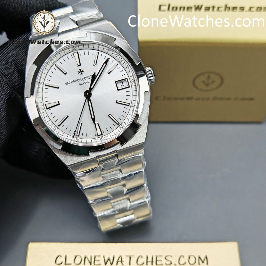 Vacheron Constantin Super Clone Watches 1:1 Overseas 4500V/210A-B126 Silvery white  Dial - Image 4
