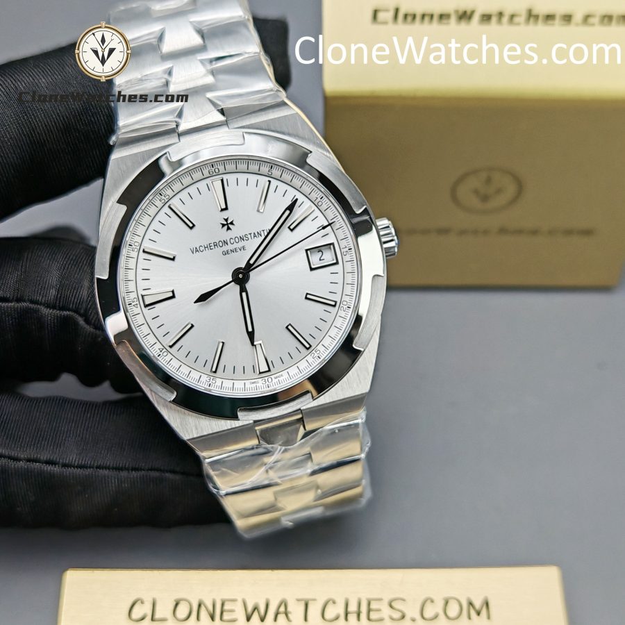 Vacheron Constantin Super Clone Watches 1:1 Overseas 4500V/210A-B126 Silvery white  Dial - Image 6