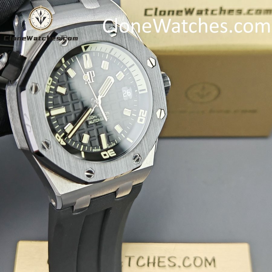 Audemars Piguet Super Clone Watches 1:1 Royal Oak Offshore 15720 Black Dial - Image 3