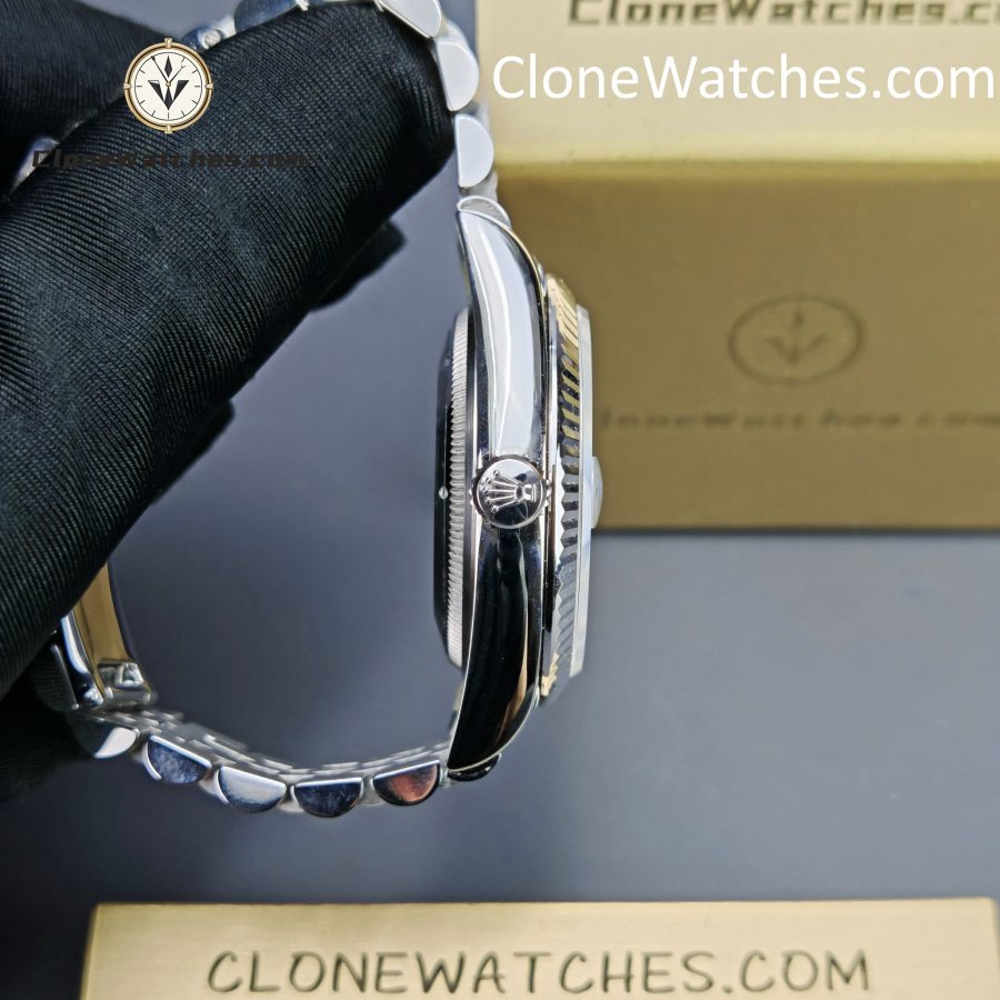 Rolex Super Clone Watches 1:1 DateJust White Dial Roman M126234 - 0025 Jubilee 36MM 3235 Movement - Image 7