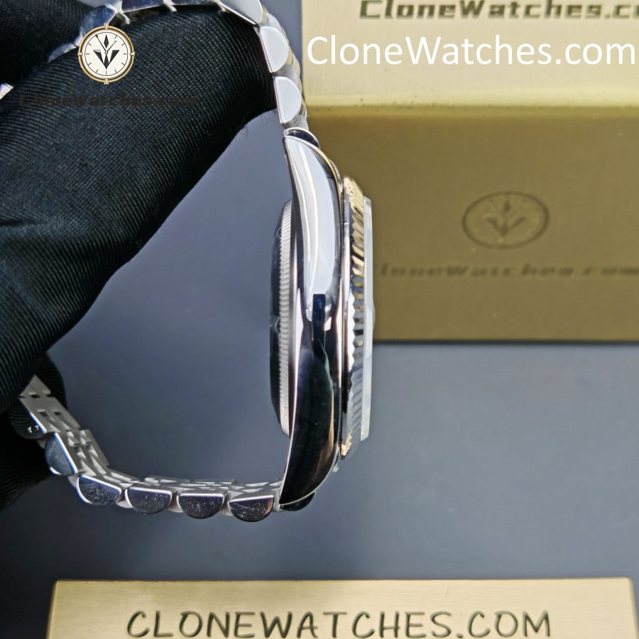 Rolex Super Clone Watches 1:1 DateJust White Dial Roman M126234 - 0025 Jubilee 36MM 3235 Movement - Image 8
