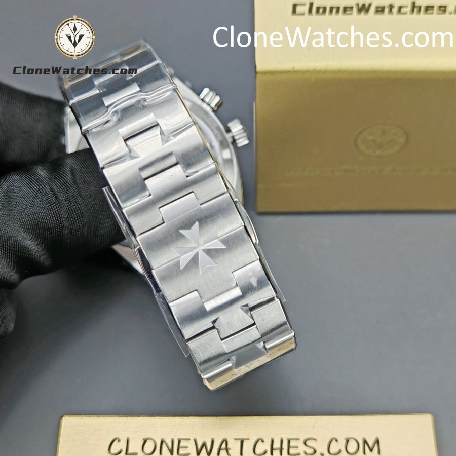 Vacheron Constantin Super Clone Watches 1:1 Overseas Dual Time 7920V/210A-B546 Black Dial - Image 7