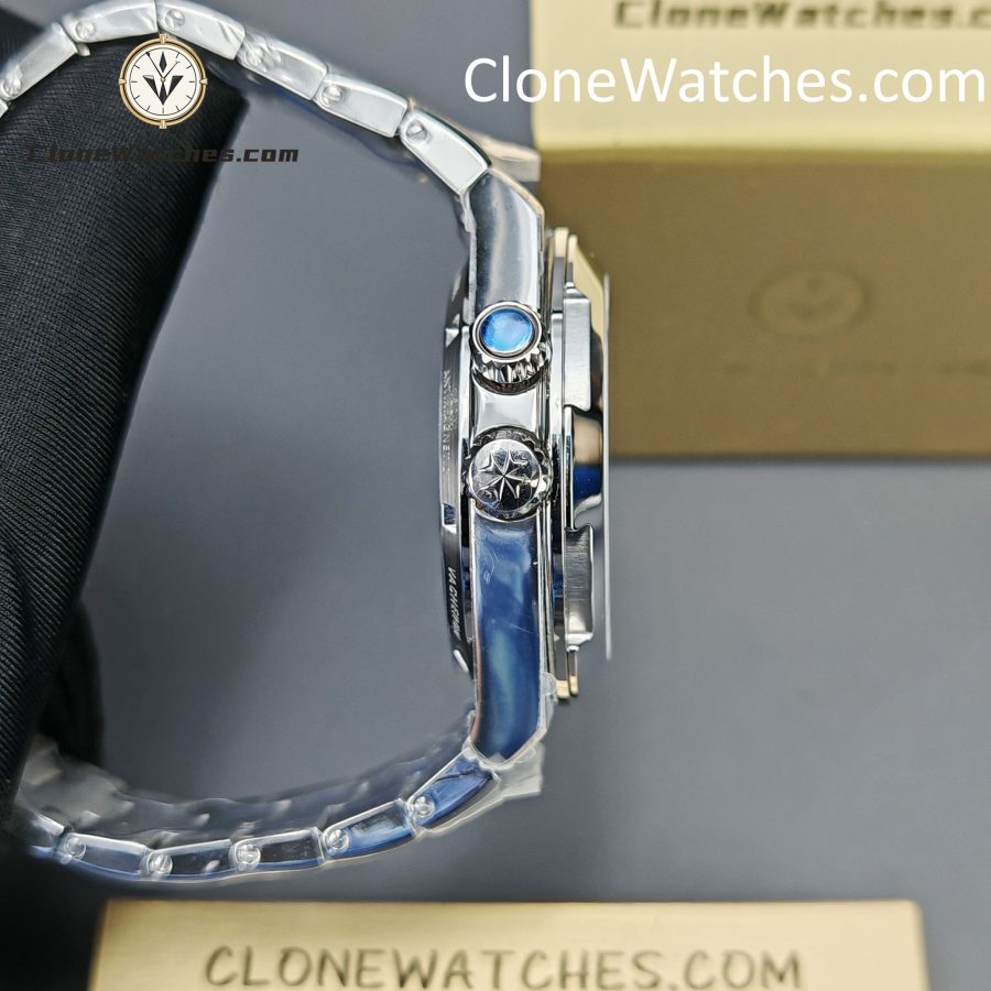 Vacheron Constantin Super Clone Watches 1:1 Overseas Dual Time 7920V/210A-B546 Black Dial - Image 8