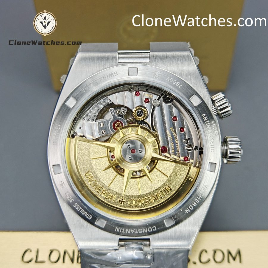 Vacheron Constantin Super Clone Watches 1:1 Overseas Dual Time 7920V/210A-B546 Black Dial - Image 14