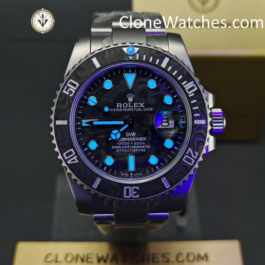 Modified Super Clone Watches 1:1 DiW Rolex Submariner Customized Carbon Fiber EOC - Image 2