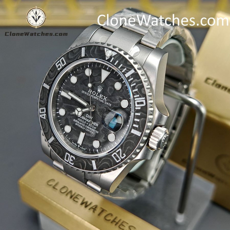 Modified Super Clone Watches 1:1 DiW Rolex Submariner Customized Carbon Fiber EOC - Image 3
