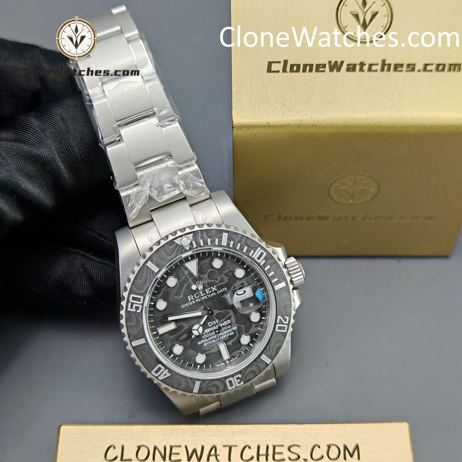 Modified Super Clone Watches 1:1 DiW Rolex Submariner Customized Carbon Fiber EOC - Image 5