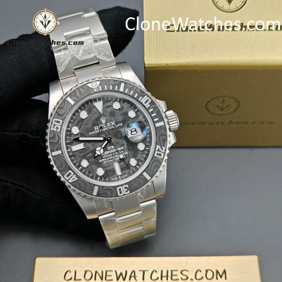 Modified Super Clone Watches 1:1 DiW Rolex Submariner Customized Carbon Fiber EOC - Image 6
