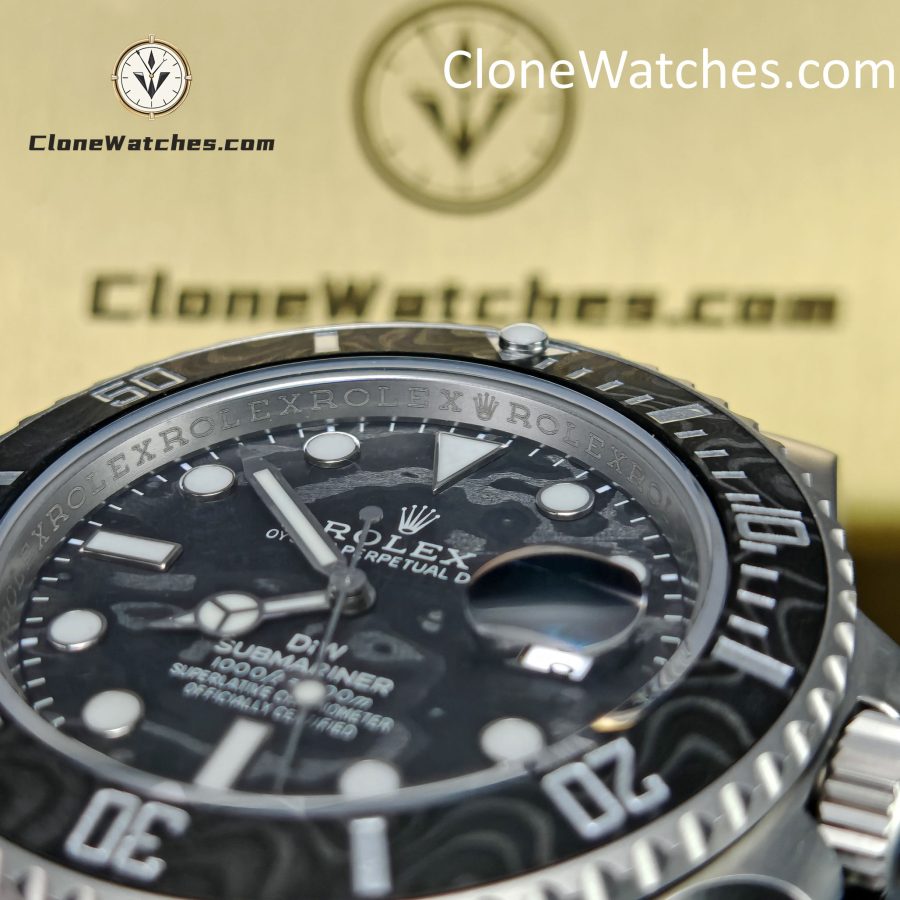 Modified Super Clone Watches 1:1 DiW Rolex Submariner Customized Carbon Fiber EOC - Image 14