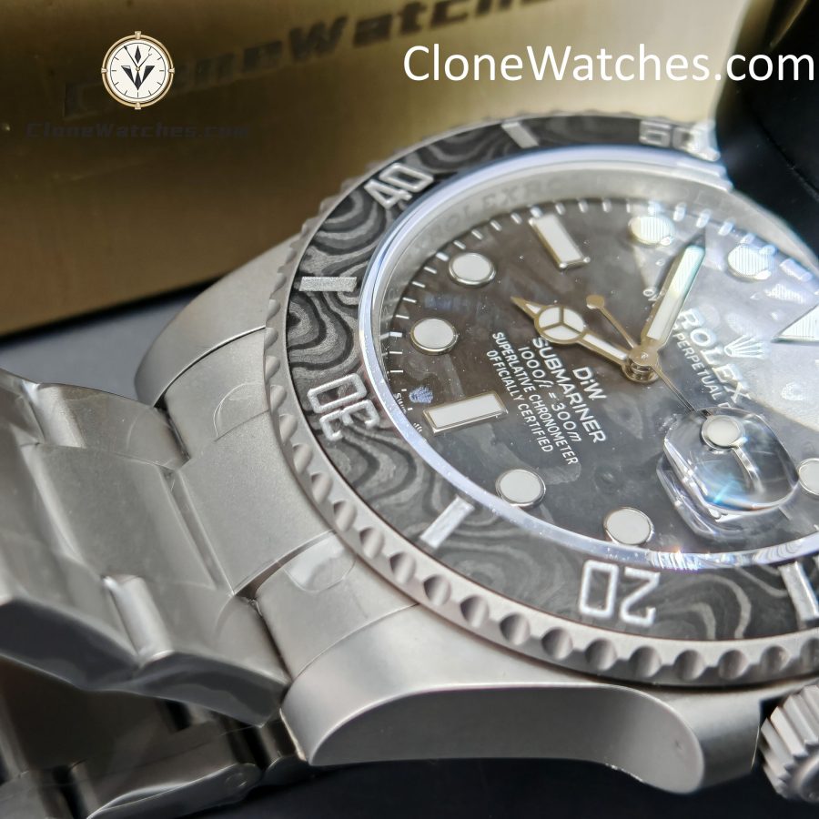Modified Super Clone Watches 1:1 DiW Rolex Submariner Customized Carbon Fiber EOC - Image 15