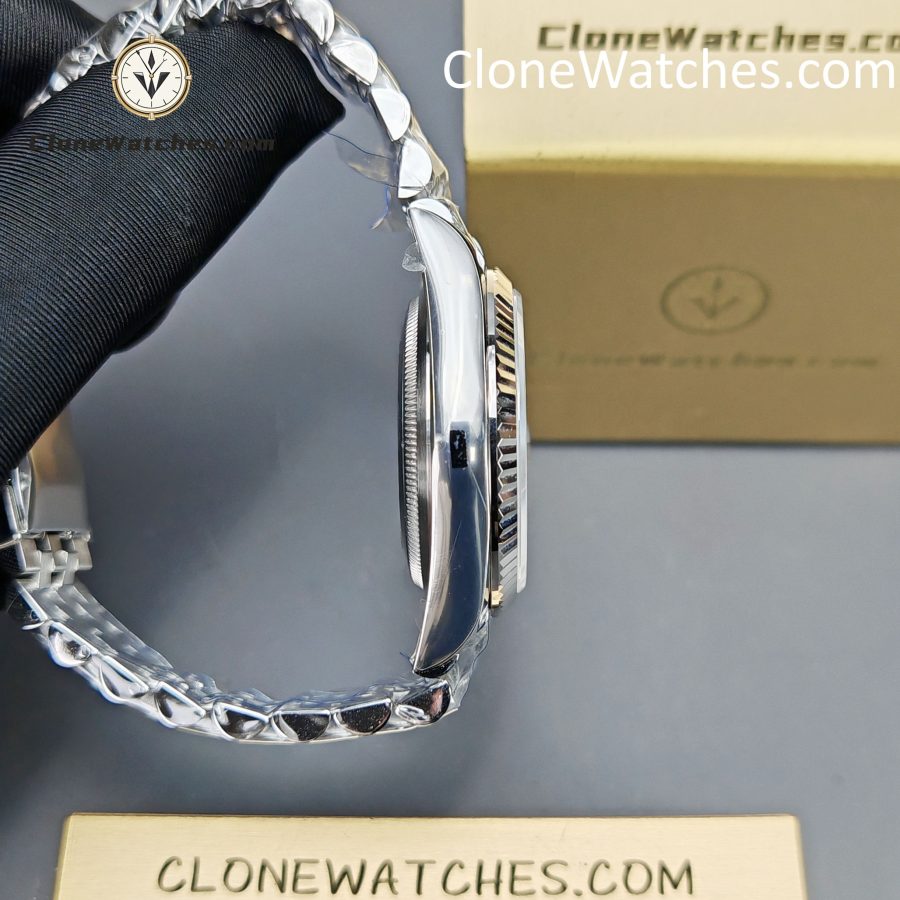 Rolex Super Clone Watches 1:1 DateJust M126234 - 0015 Black Dial Jubilee 36MM 3235 Movement - Image 9