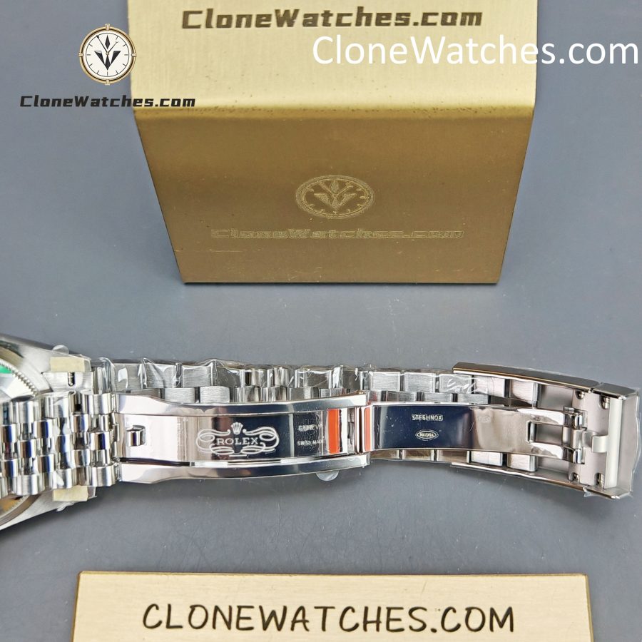 Rolex Super Clone Watches 1:1 DateJust M126234 - 0015 Black Dial Jubilee 36MM 3235 Movement - Image 12