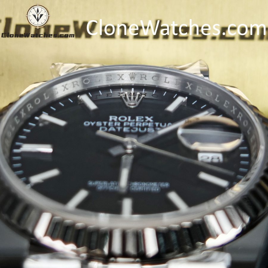 Rolex Super Clone Watches 1:1 DateJust M126234 - 0015 Black Dial Jubilee 36MM 3235 Movement - Image 14