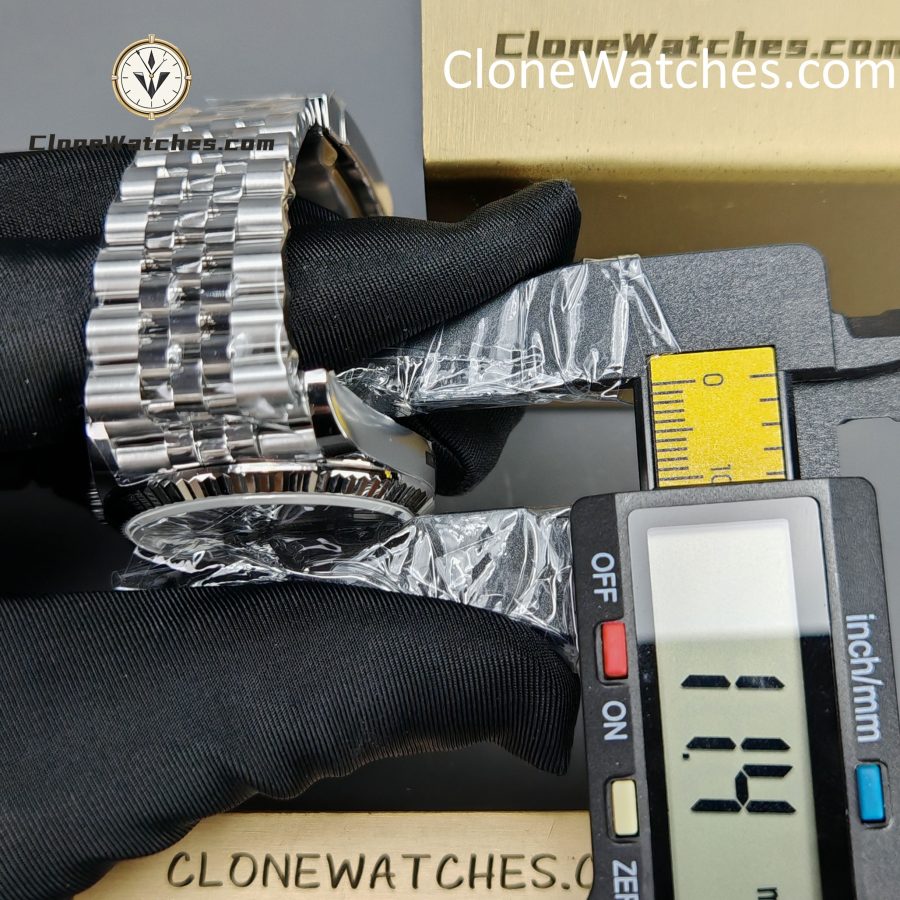 Rolex Super Clone Watches 1:1 DateJust M126234 - 0015 Black Dial Jubilee 36MM 3235 Movement - Image 16