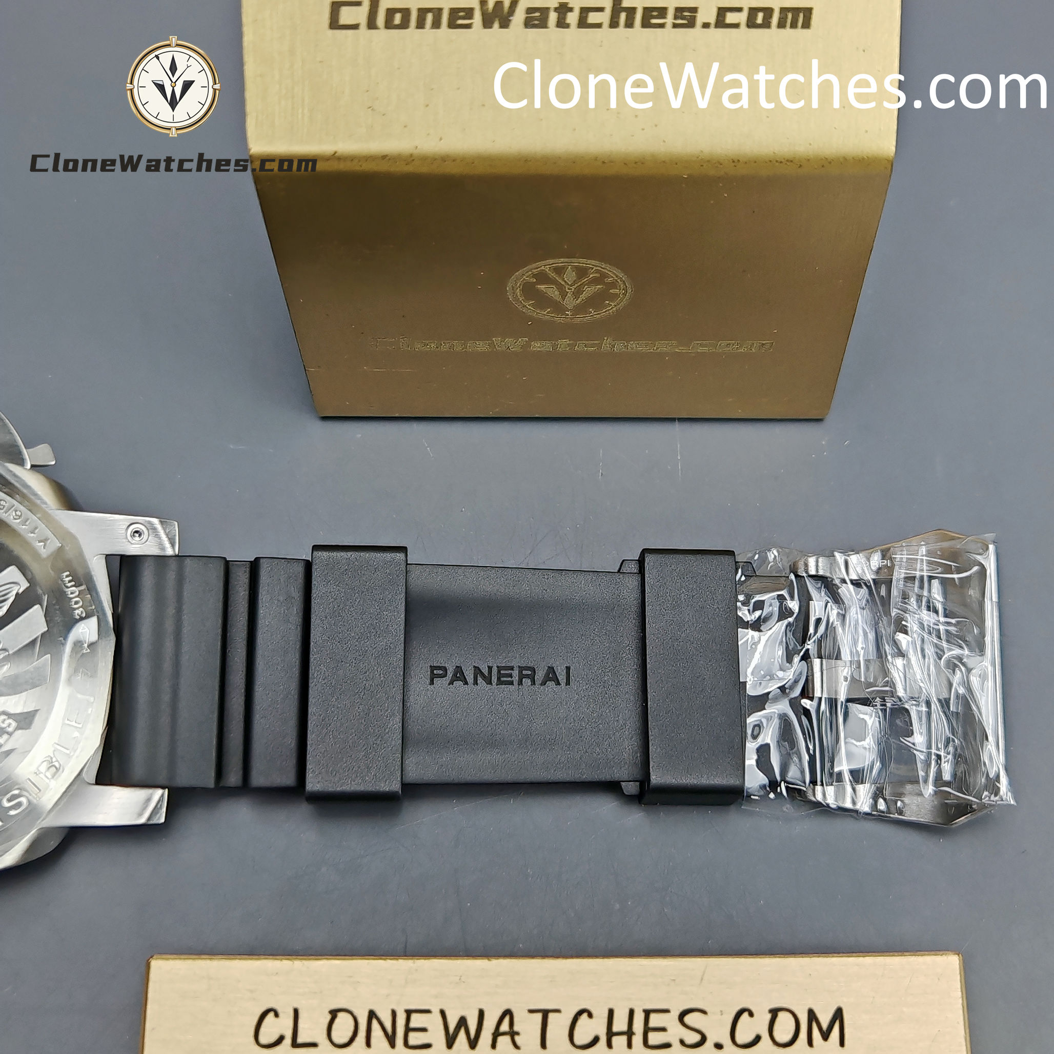 Panerai Super Clone Watches 1:1 Submersible GMT Navy SEALs PAM01323 Gradient Gray dial - Image 10