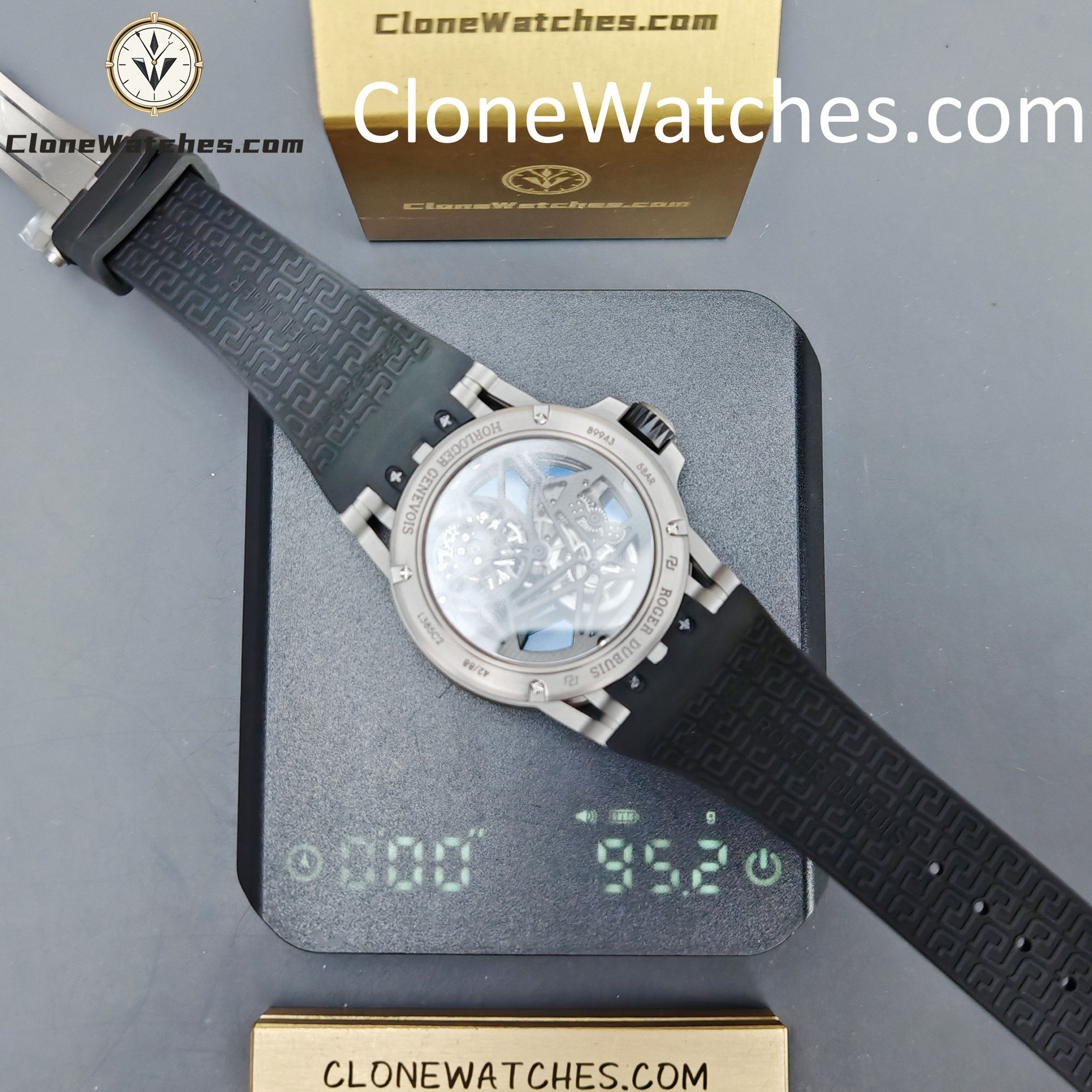 Roger Dubuis Super Clone Watches 1:1 Excalibur Skeleton Dial RDDBEX0479 45MM - Image 13