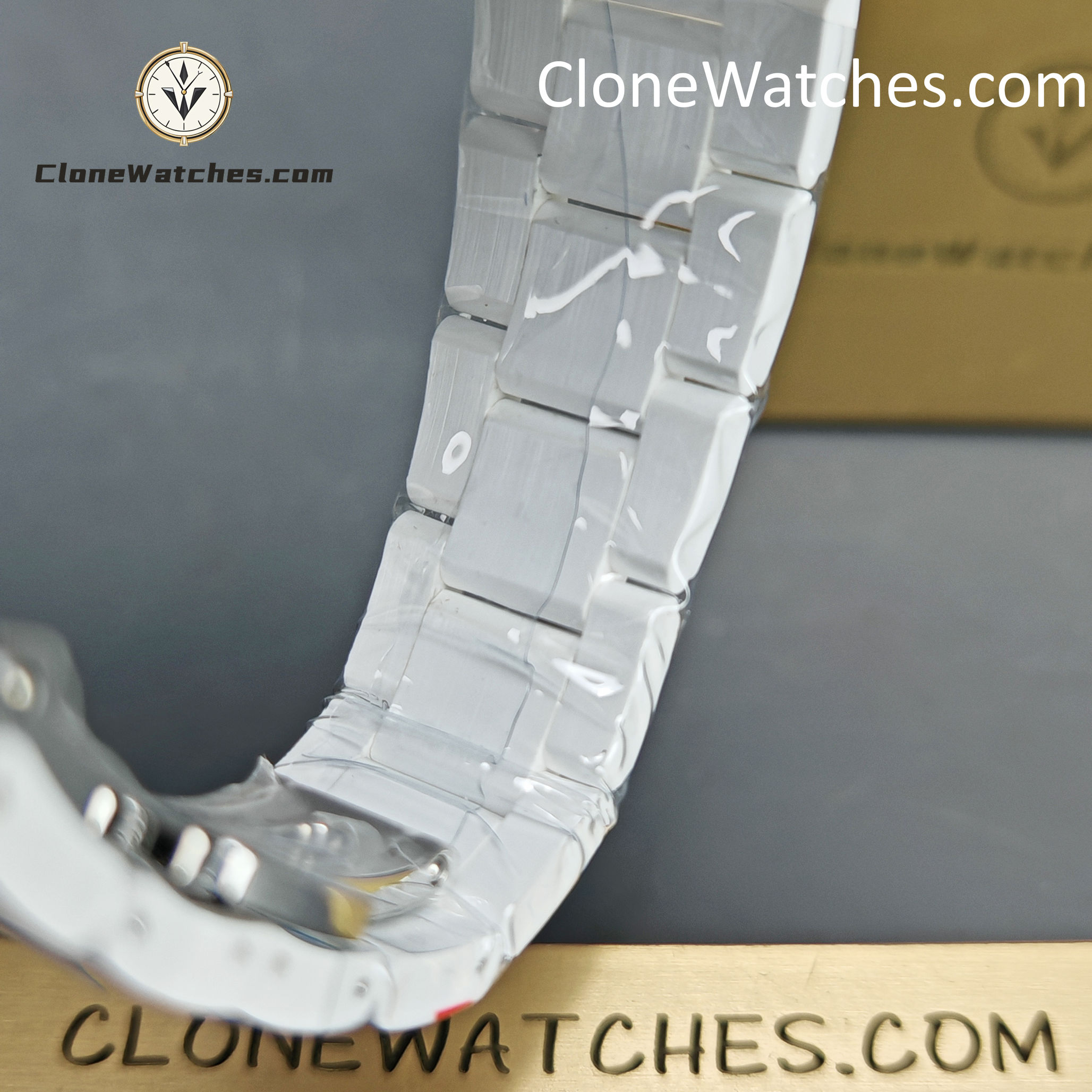 Modified Super Clone Watches 1:1 AET Rolex Daytona Full Ceramic Abu Dhabi 4130 Movement - Image 10