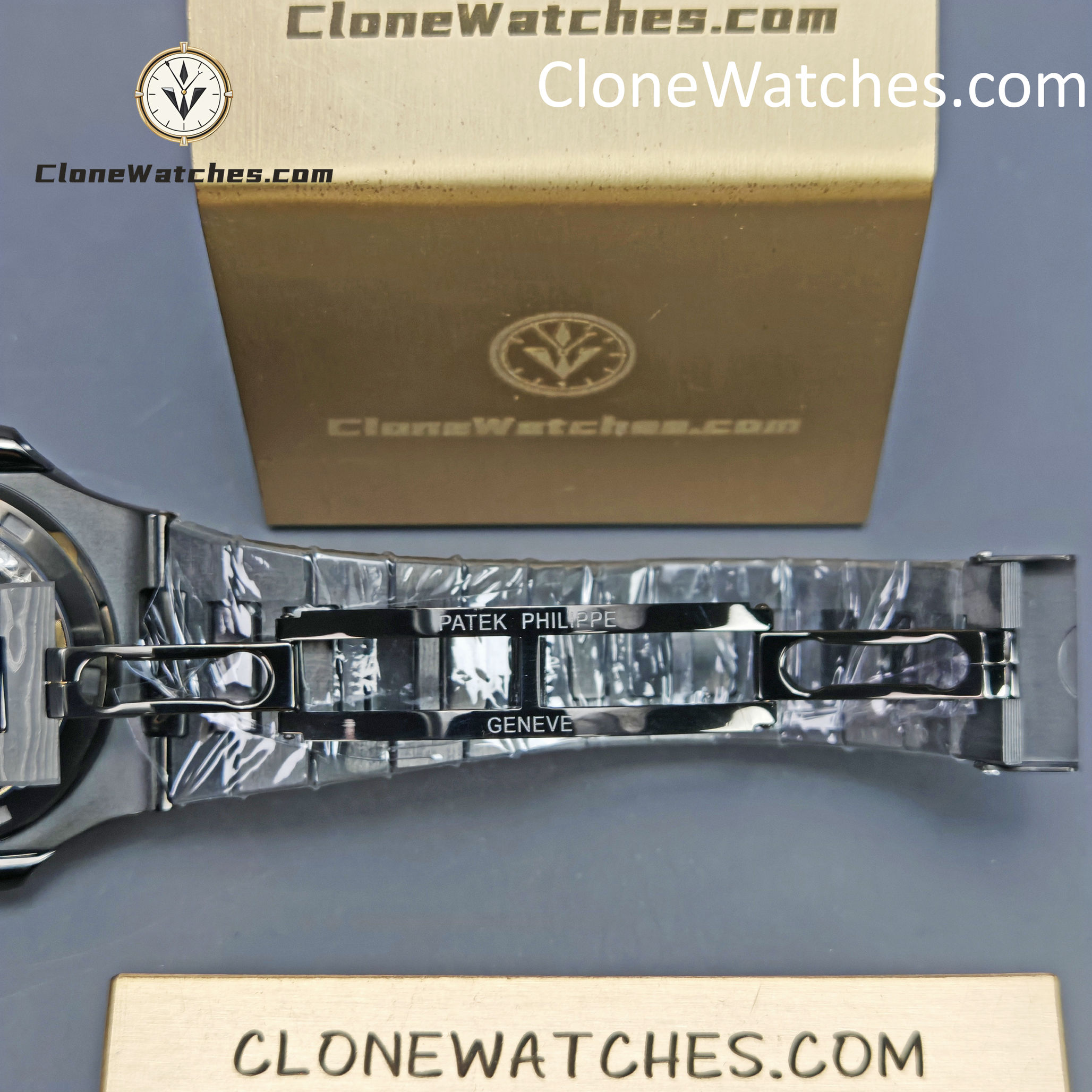 Modified Super Clone Watches 1:1 DiW Patek Philippe Nautilus CARBON BLACK 5711 - Image 13