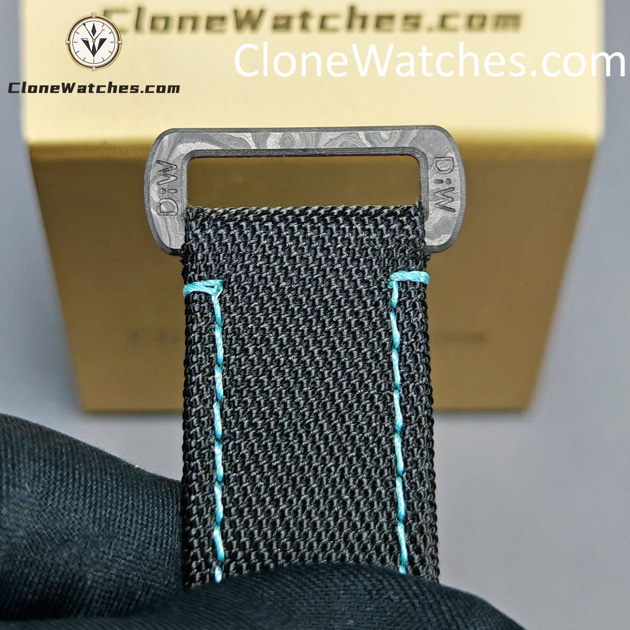 Modified Super Clone Watches 1:1 DiW Rolex Daytona Quartz Fiber CELESTE INVERT - Image 9