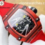 Richard Mille Super Clone Watches 1:1 RM 27 - 02 Red 41.5mm - Image 2