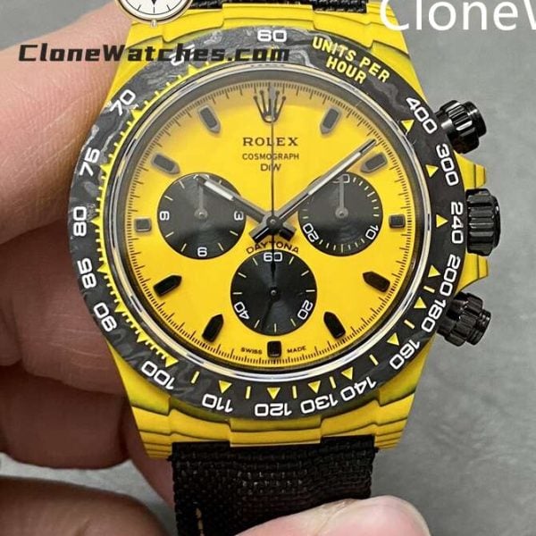 Super Clone Watches – Modified DiW Rolex Daytona BUMBLEBEE