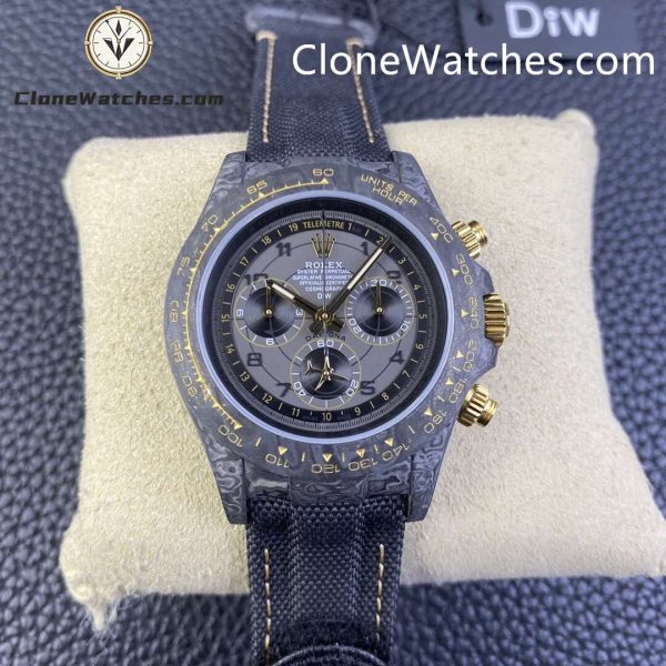 Super Clone Watches – Modified DiW Rolex Daytona "AVIA GREY"