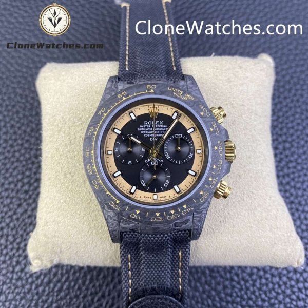 Super Clone Watches – Modified DiW Rolex Daytona "CREAM INVERT GOLD"