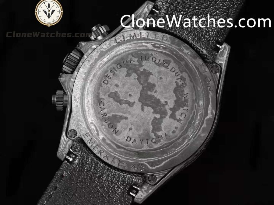 Modified Super Clone Watches 1:1 DiW Rolex Daytona NTPT Carbon “MOTLEY LADY UNIQUE" - Image 8