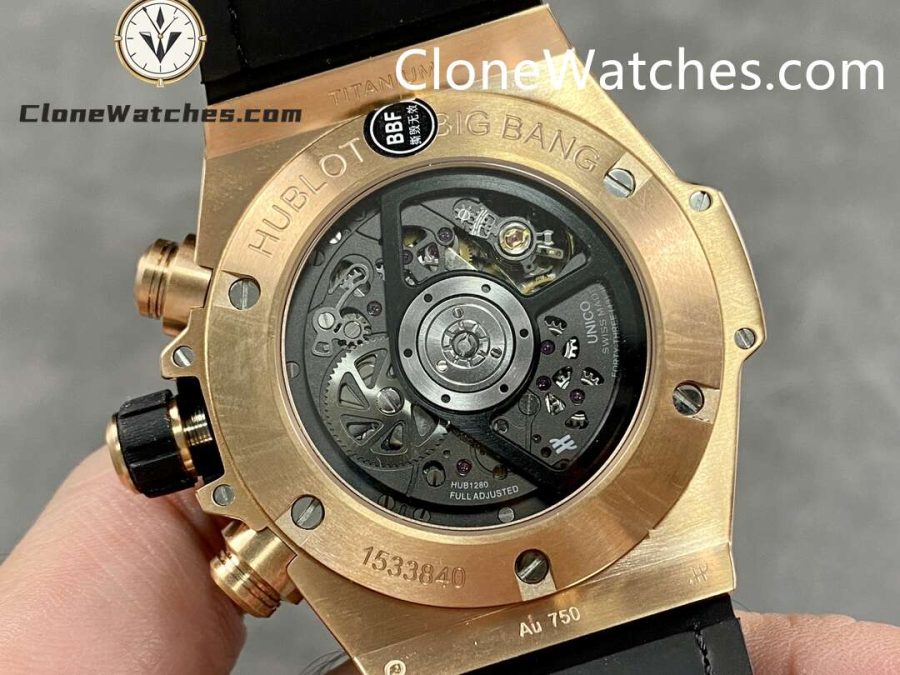 Hublot Super Clone Watches 1:1 Big Bang Unico King Gold Rainbow 42MM 441.OX.1118.LR.0999 - Image 7