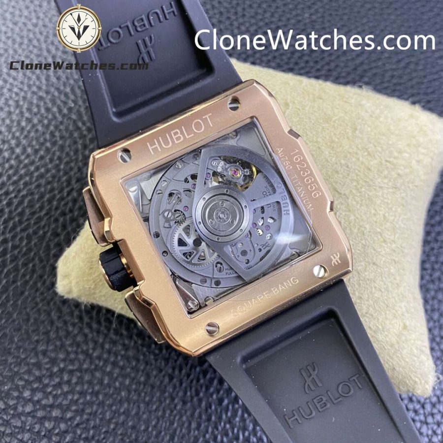 Hublot Super Clone Watches 1:1 Square Bang Unico King Gold Ceramic 42MM 821.OM.0180.RX - Image 8