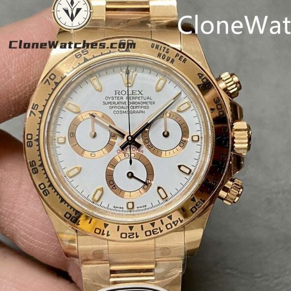 Super Clone Watches – Rolex  Daytona White Dial 116505